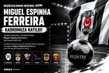 Beşiktaş Hentbolda Kaleyi Portekizli İsme Emanet Etti