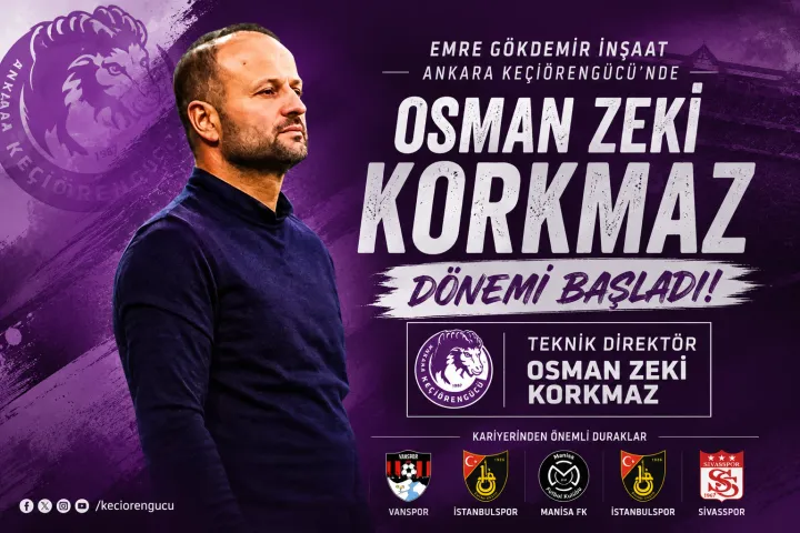 Ankara Keçiörengücü’nde Osman Zeki Korkmaz Dönemi Başladı
