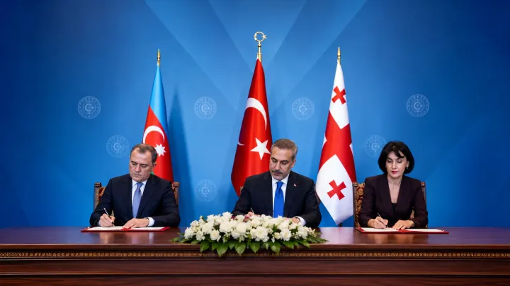 Türkiye-Azerbaycan-Gürcistan Üçlü Dışişleri Bakanları Toplantısı İstanbul’da Yapıldı