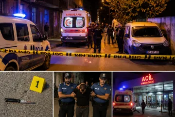 Samsun Canik’te Alacak Verecek Tartışması Bıçaklı Kavgaya Döndü