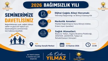 Konya’da Aileler İçin Bağımlılıkla Mücadele Semineri Düzenleniyor