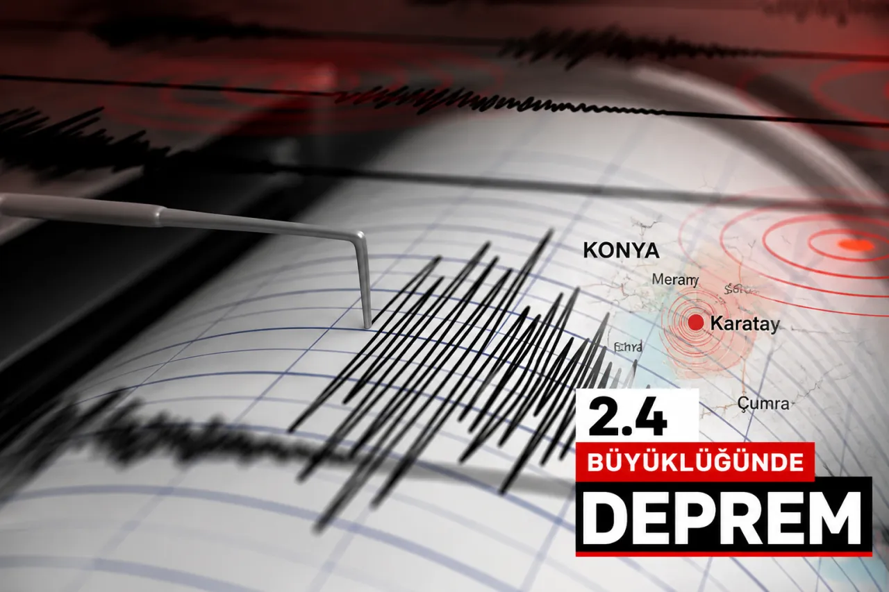 Karatay Yarma Mahallesi’nde 2.4 Büyüklüğünde Deprem