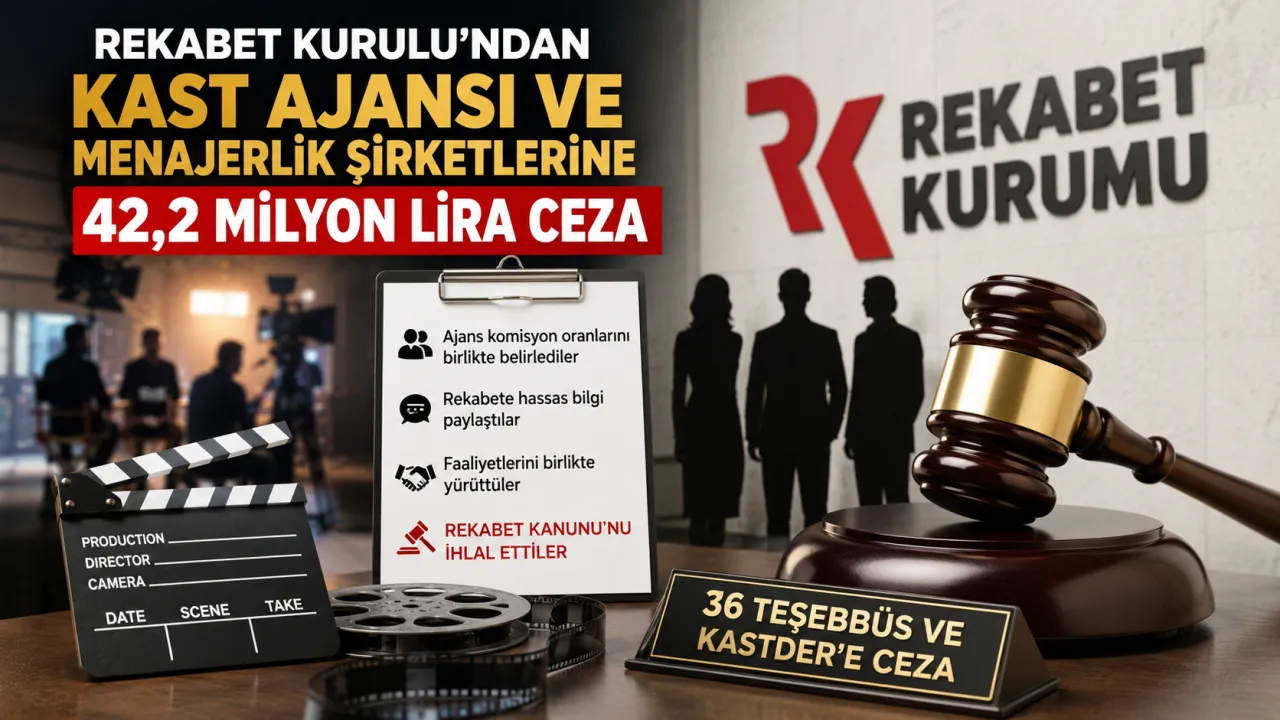 Dizi ve Sinema Sektöründe Deprem! Rekabet Kurulu'ndan 36 Şirkete Milyonluk Ceza