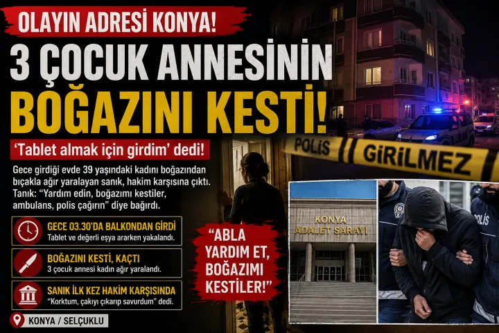 Gece Eve Girdi, Kadını Ağır Yaraladı: Mahkemede İlk Savunmasını Yaptı