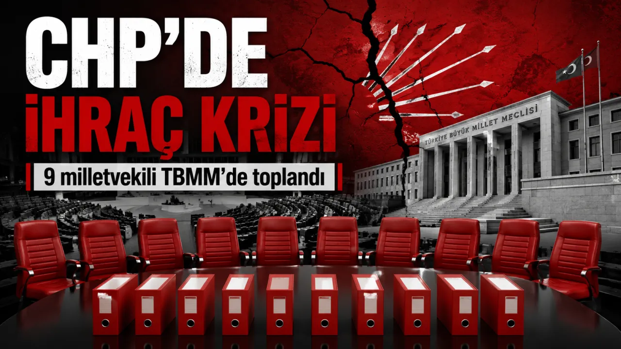 CHP'de İhracı İstenen 9 Milletvekili TBMM'de Bir Araya Geldi