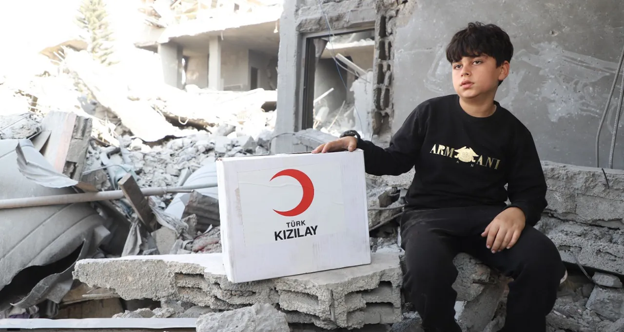 Türk Kızılay'ı Gazze’ye 26 Bin Ton Yardım Ulaştırdı