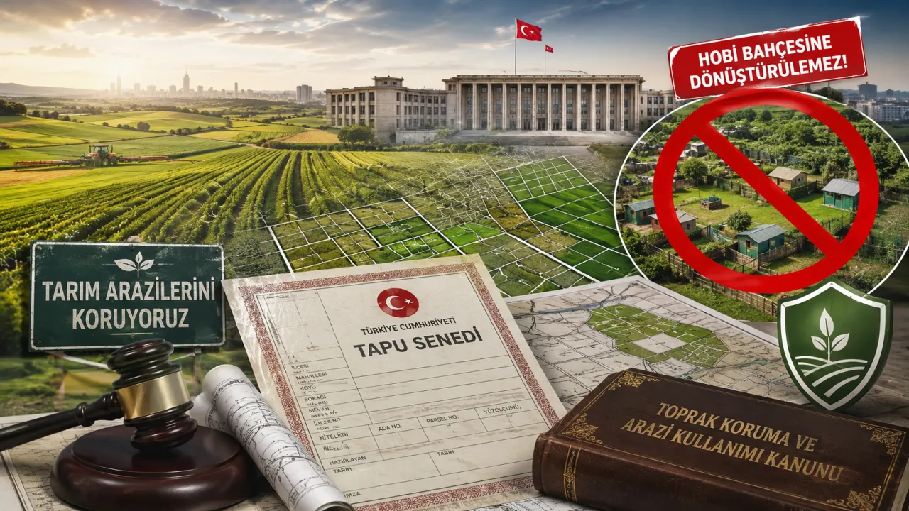 Hobi Bahçesi Dönemi Bitiyor mu? Tarım Arazileri İçin Kritik Teklif Meclis'te