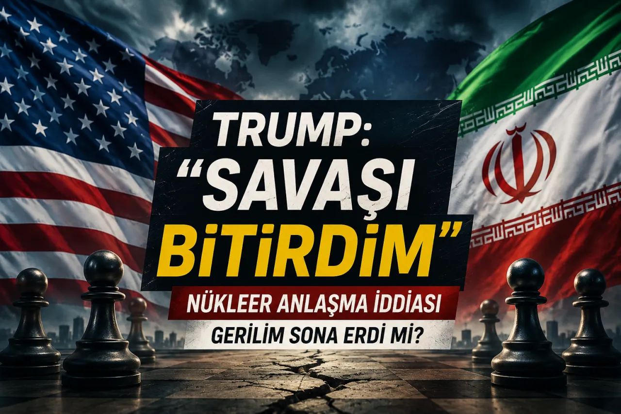 Trump'tan İran Açıklaması: "Savaşı Bitirdim"