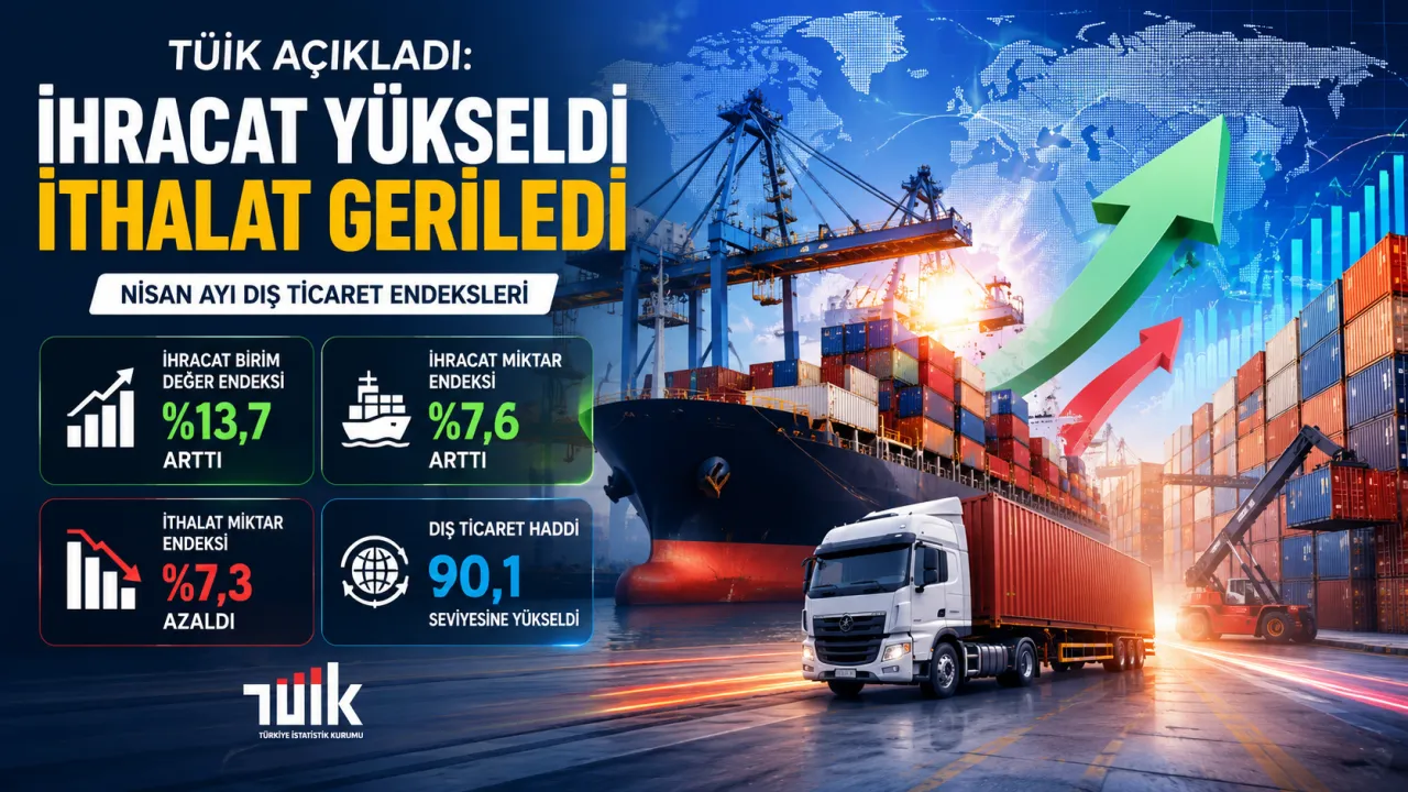 Dış Ticarette Dikkat Çeken Tablo! İhracat Yükseldi, İthalat Geriledi
