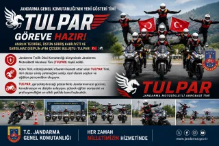 Jandarma'nın Yeni Gösteri Timi TULPAR Tanıtıldı