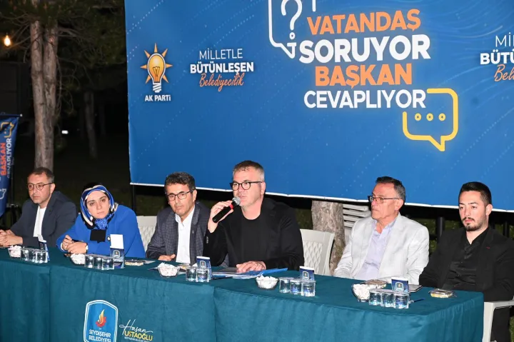 Seydişehir Belediye Başkanı Hasan Ustaoğlu Mahalle Sakinlerinin Taleplerini Dinledi