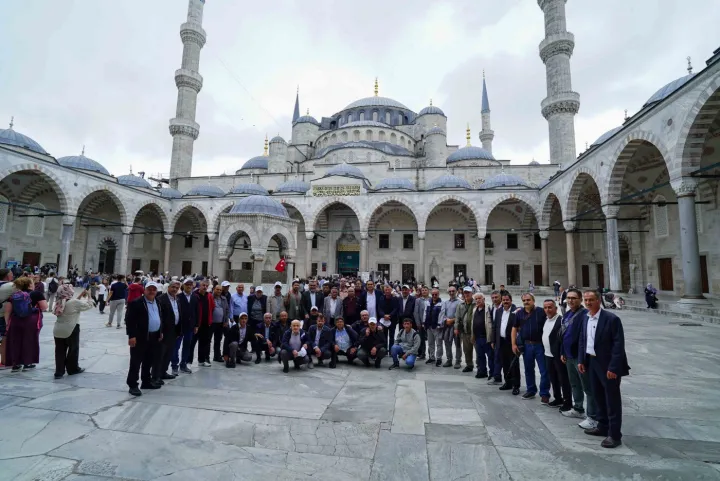 Meram Muhtarları İstanbul’un Tarihi ve Kültürel Mirasını Yerinde Keşfetti