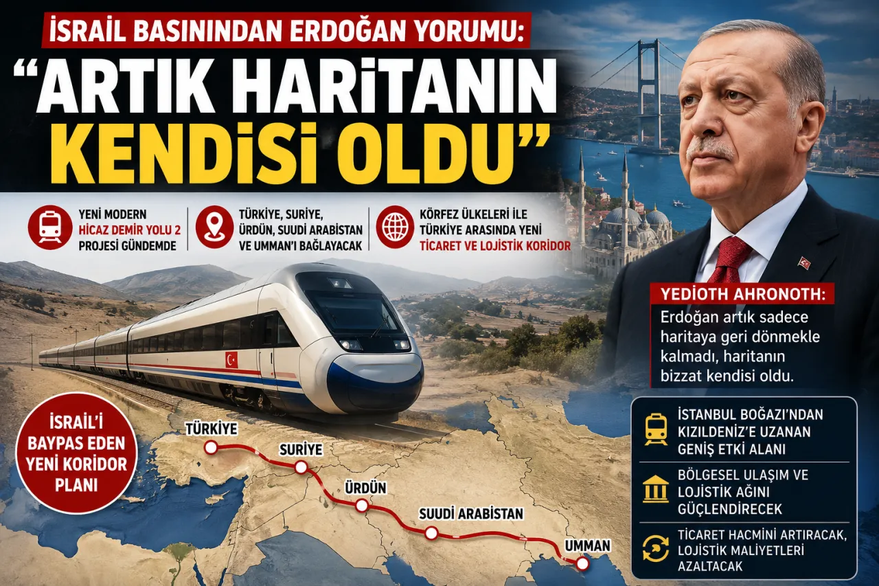 İsrail Basınından Erdoğan Yorumu: “Artık Haritanın Kendisi Oldu”