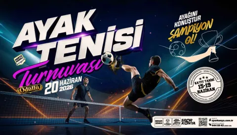 Konya Büyükşehir Belediyesi Ayak Tenisi Turnuvası Düzenliyor: Başvurularda Son Günler