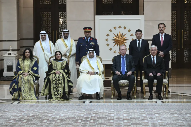 Cumhurbaşkanı Erdoğan Beş Yeni Büyükelçinin Güven Mektubunu Kabul Etti