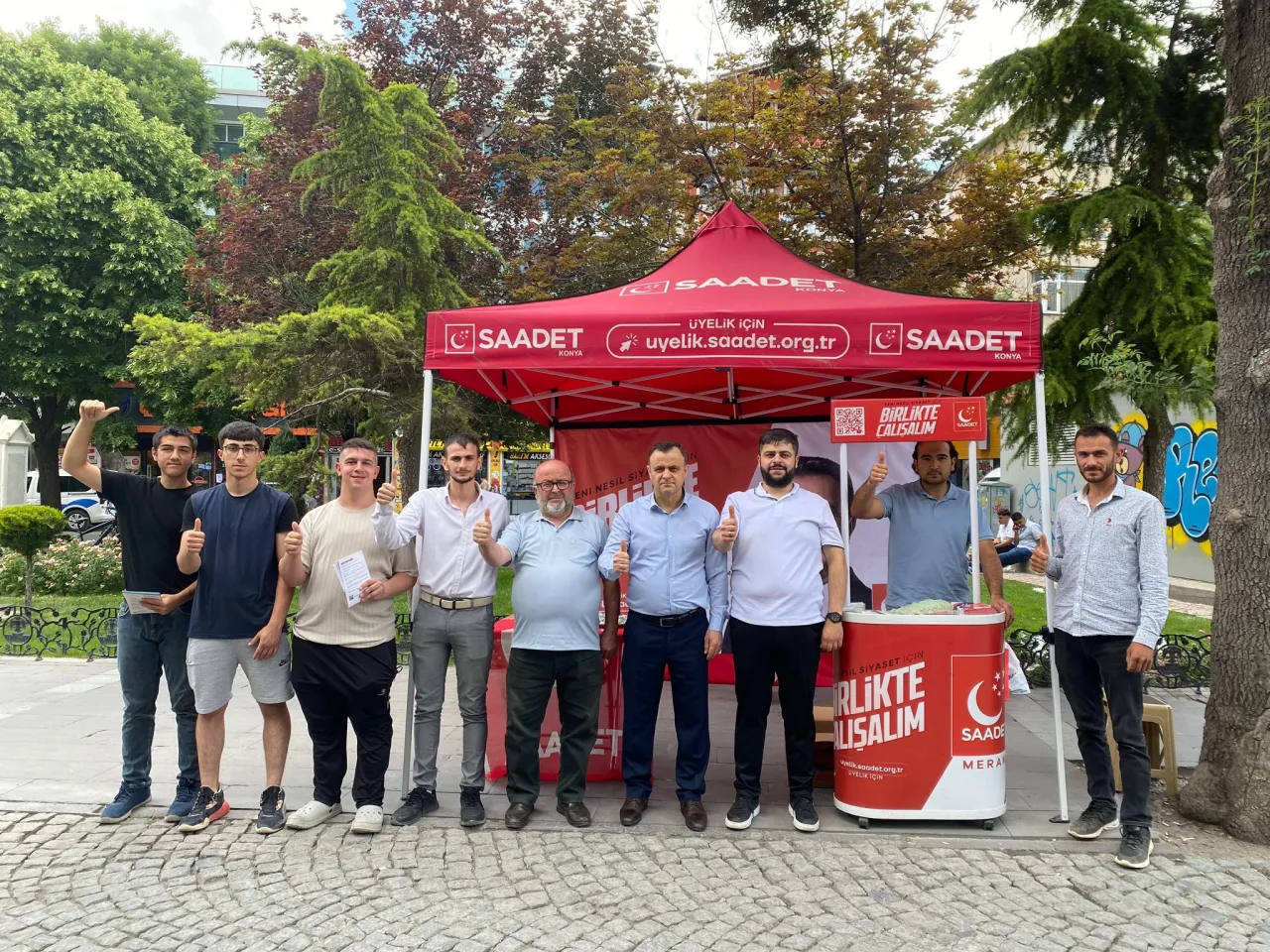 Saadet Partisi Gençlik Kolları’ndan Babalar Günü Etkinliği