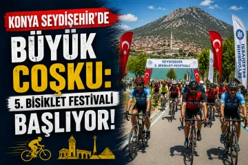 Konya Seydişehir'de Büyük Coşku: 5. Bisiklet Festivali Başlıyor!