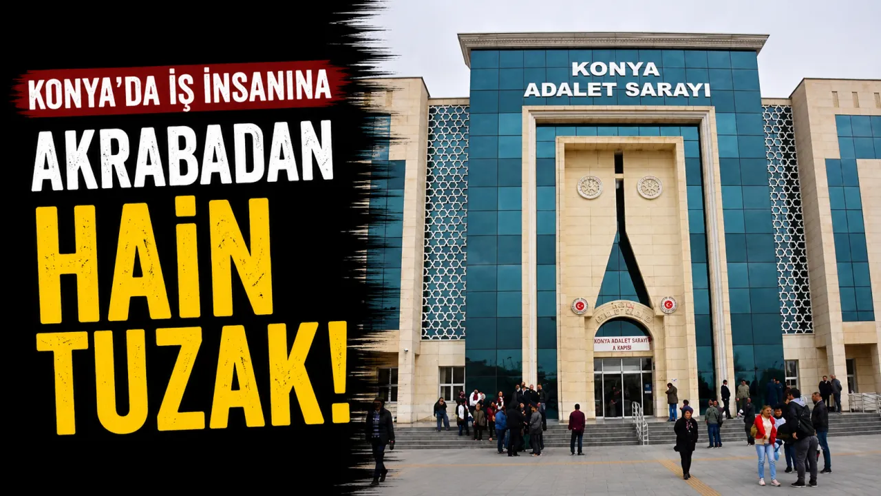 Konya’da Akraba Tuzak İddiası: 1 Milyon Liralık Şantaj Mahkemede