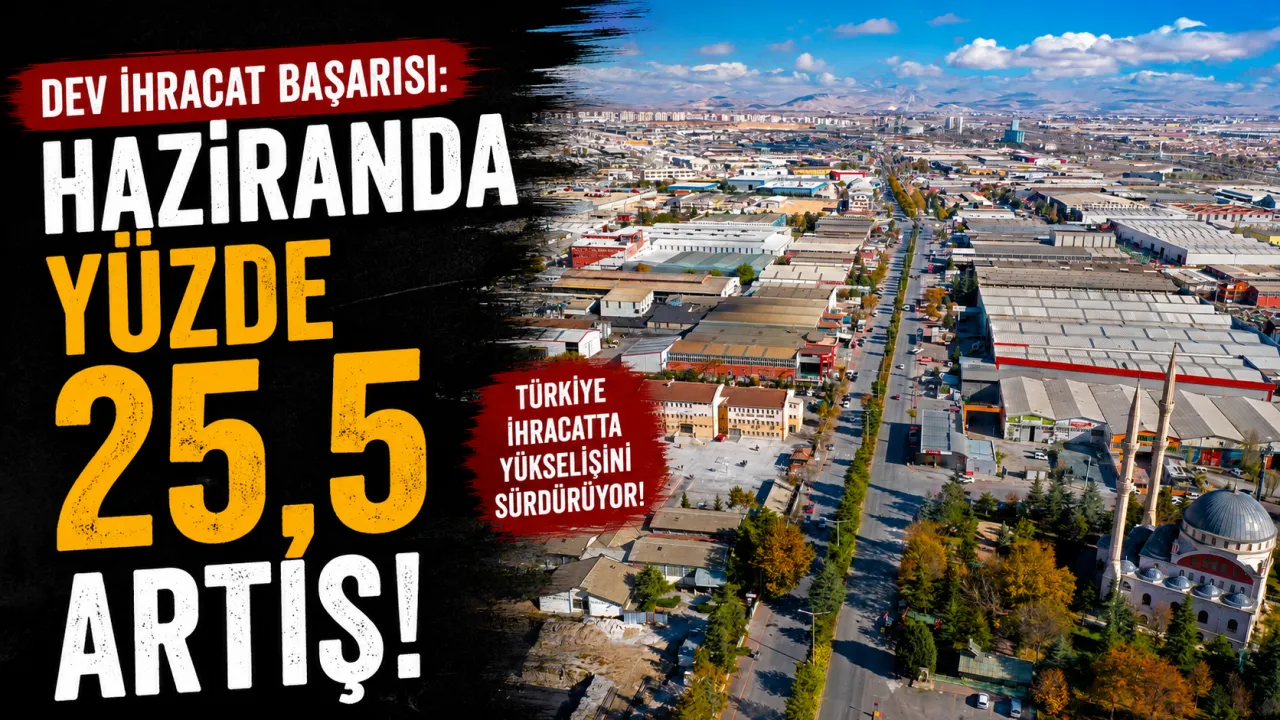 Konya İhracatta Yeni Rekor Kırdı: İlk 6 Ayda 1,69 Milyar Doları Aştı