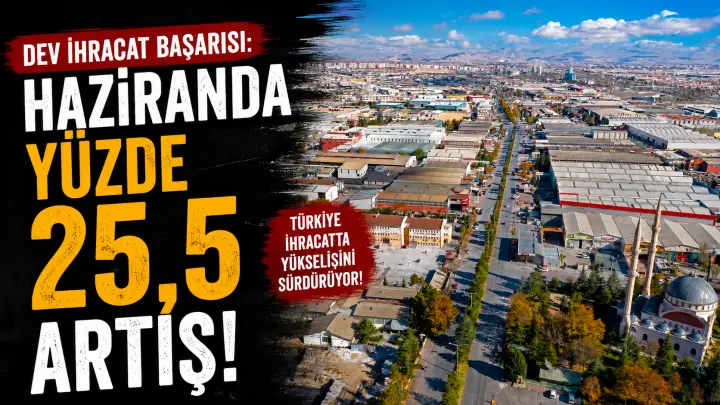 Konya İhracatta Yeni Rekor Kırdı: İlk 6 Ayda 1,69 Milyar Doları Aştı