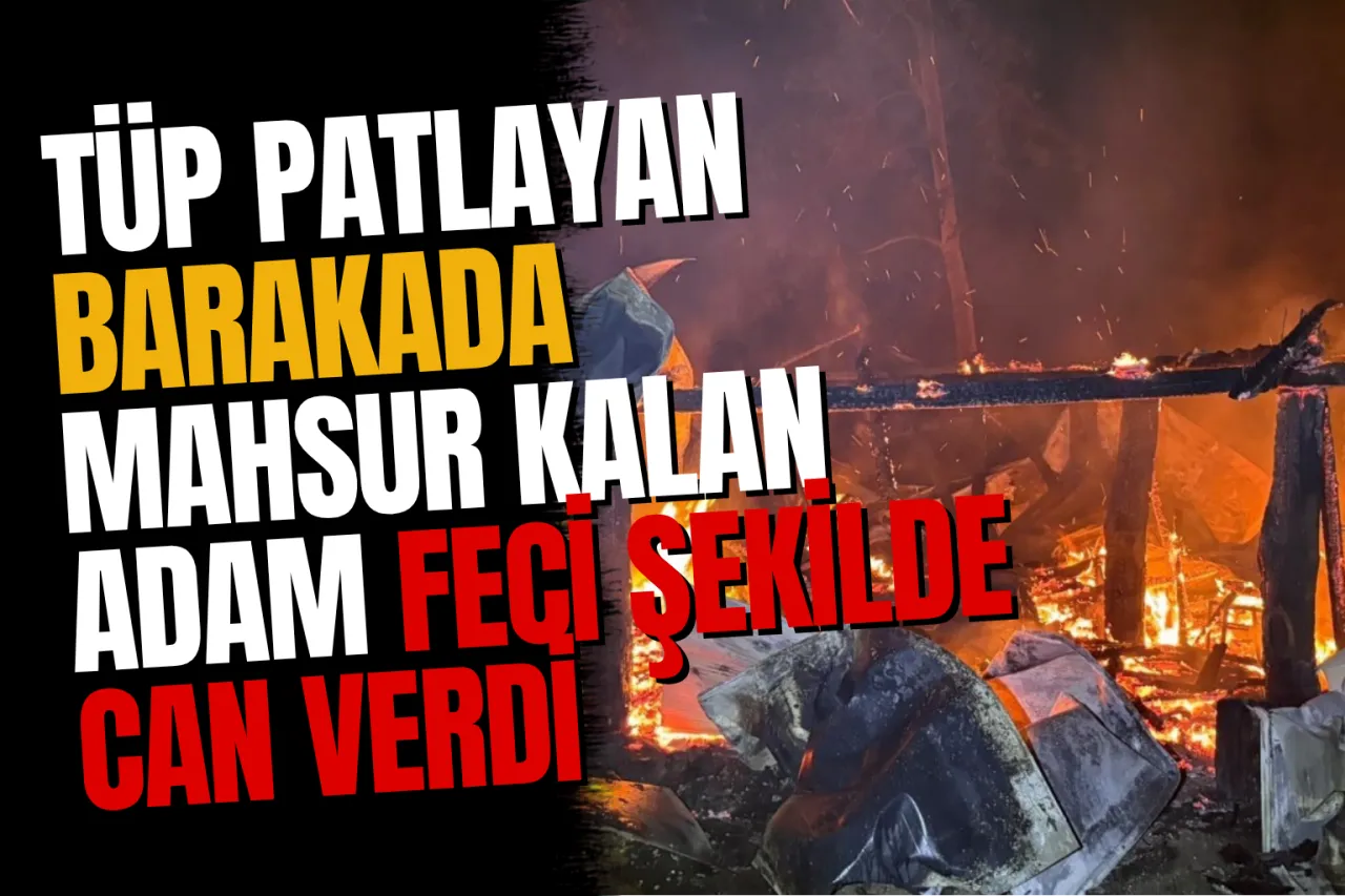 Bursa İnegöl'de Acı Olay: Alevlere Teslim Olan Barakada 1 Kişi Yaşamını Yitirdi