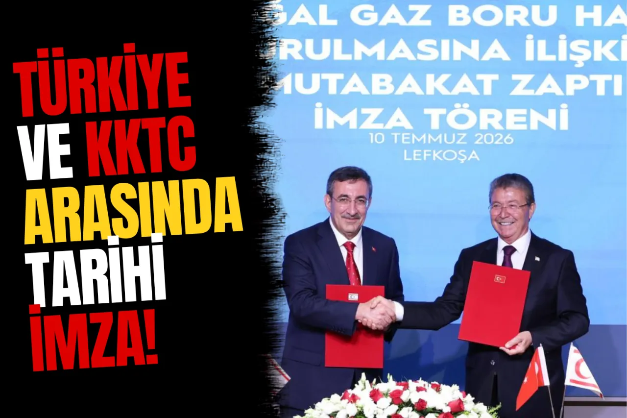 Türkiye ve KKTC Arasında Doğal Gaz Mutabakat Zaptı İmzalandı