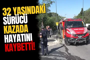 Yokuş Aşağı Kontrolden Çıkan Forklift Evin Bahçesine Uçtu! Sürücü Olay Yerinde Hayatını Kaybetti