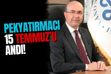 Selçuklu Belediye Başkanı Ahmet Pekyatırmacı'dan 15 Temmuz Mesajı