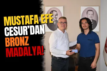 Mustafa Efe Cesur Dünya Sahnesinde Bronz Madalya Kazandı