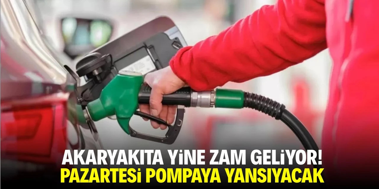 Akaryakıta Yeni Zam Yolda: Pazartesi Pompaya Yansıması Bekleniyor