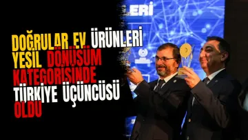 Doğrular Ev Ürünleri Yeşil Dönüşüm kategorisinde Türkiye üçüncüsü oldu