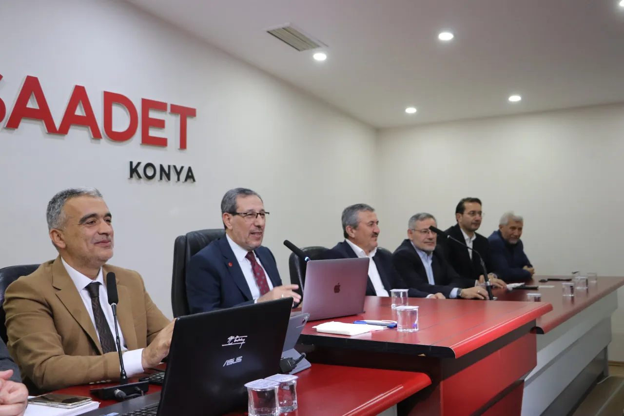 Saadet Partisi Konya İl Divan Toplantısında Gündem Ekonomi, Tarım ve Engelli Hakları Oldu