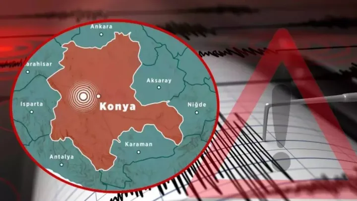 Konya Sabaha Depremle Uyandı! AFAD Art Arda Meydana Gelen Sarsıntıları Duyurdu