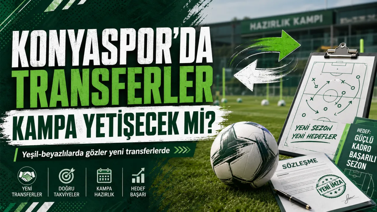 Konyaspor’da Taraftar Transfer Bekliyor! Kamp Öncesi Hareketli Günler