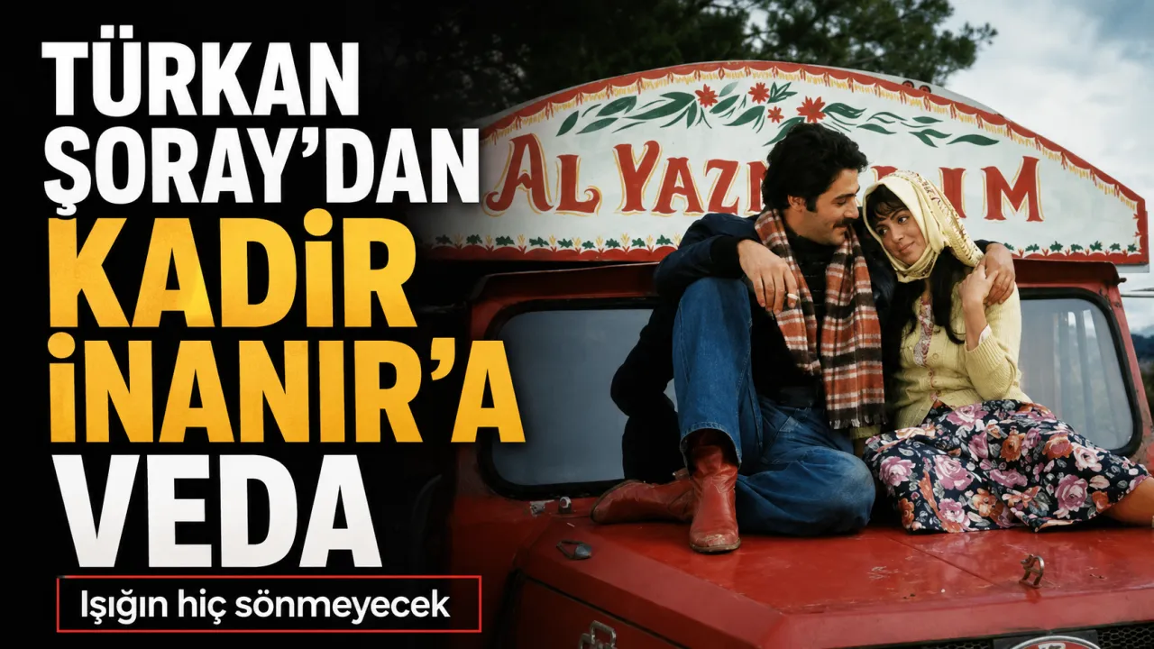 Türkan Şoray’dan Kadir İnanır’a Duygusal Veda: “Işığın Hiç Sönmeyecek”