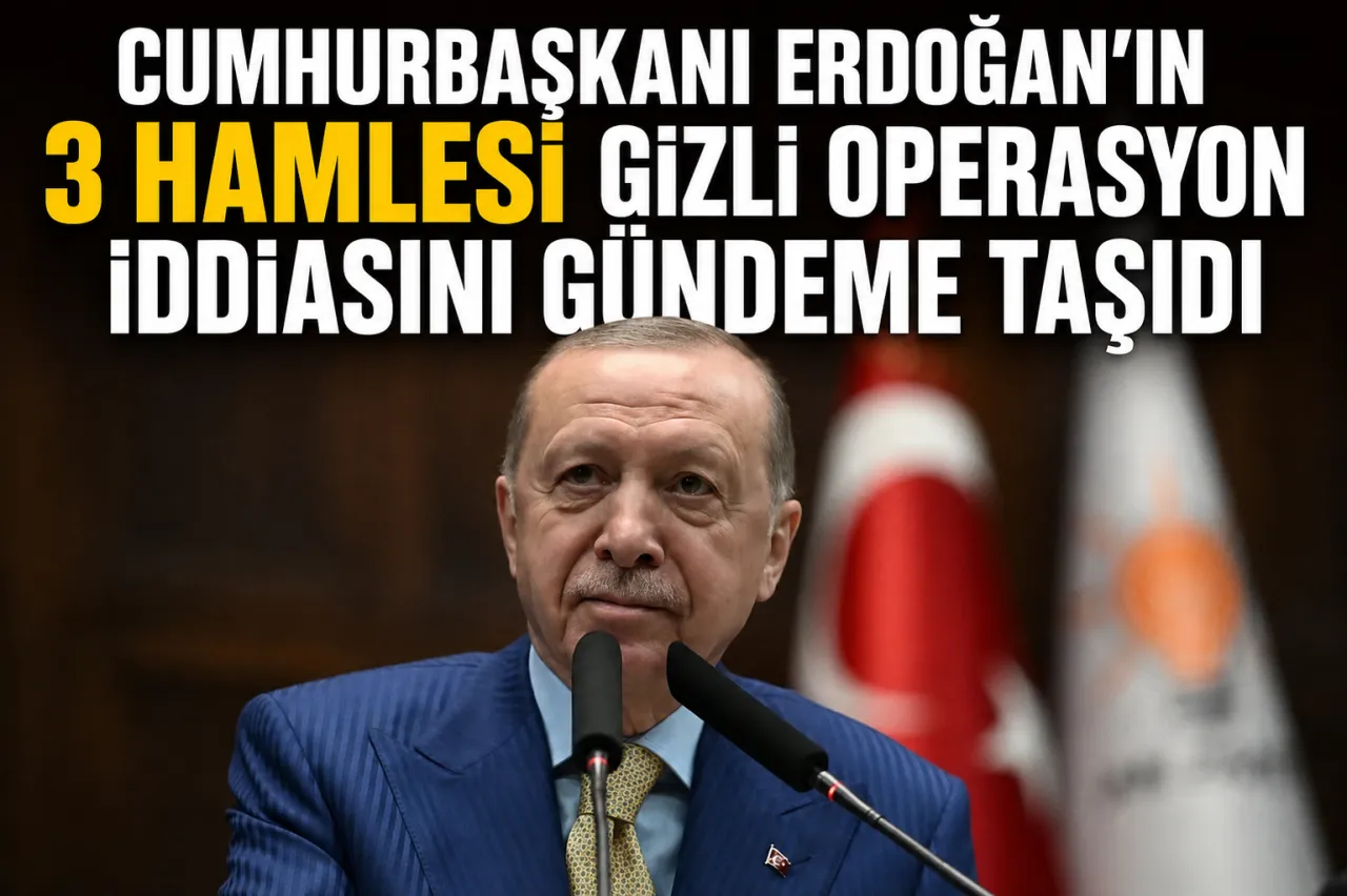 Cumhurbaşkanı Erdoğan’ın 3 Hamlesi Gizli Operasyon İddiasını Gündeme Taşıdı