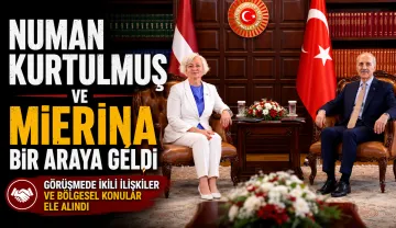 Numan Kurtulmuş, Letonya Parlamentosu Başkanı Mieriņa İle Görüştü