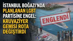 İstanbul Boğazı'nda Planlanan LGBT Partisine Engel: Kruvaziyer Gemisi Rota Değiştirdi