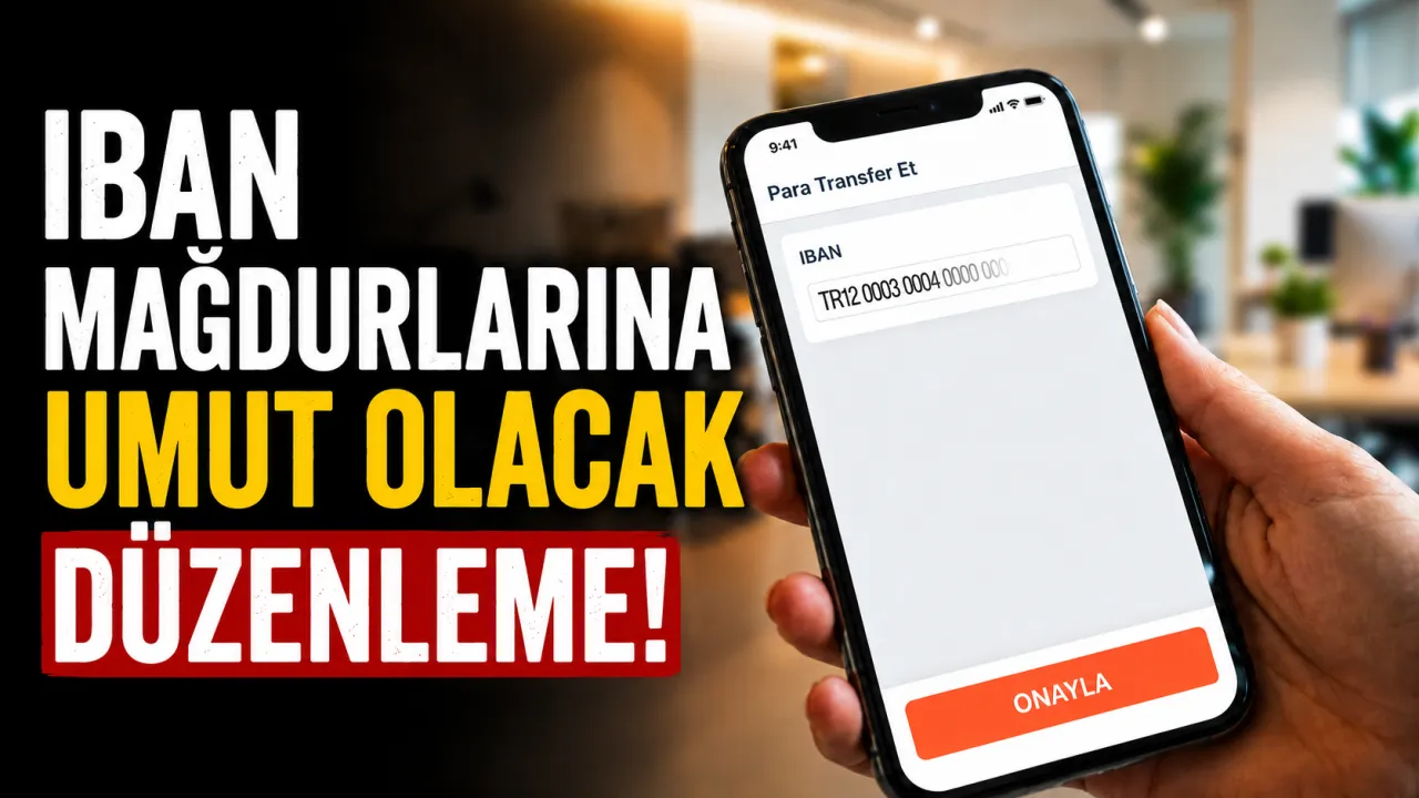 IBAN Mağdurlarına Umut Olacak Düzenleme! Cezalarda Yeni Dönem Başlıyor