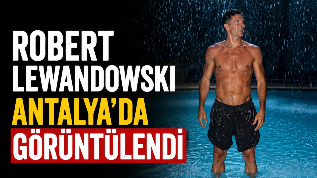 Lewandowski Antalya’da Ortaya Çıktı! Süper Lig İddiaları Alevlendi