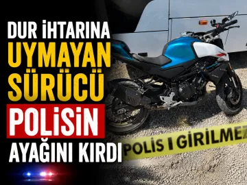Kocaeli’de Dur İhtarına Uymayan Motosikletli Polis Memurunu Yaraladı