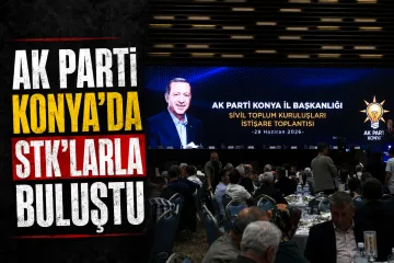 AK Parti Konya, STK Temsilcileriyle İstişare Toplantısında Buluştu