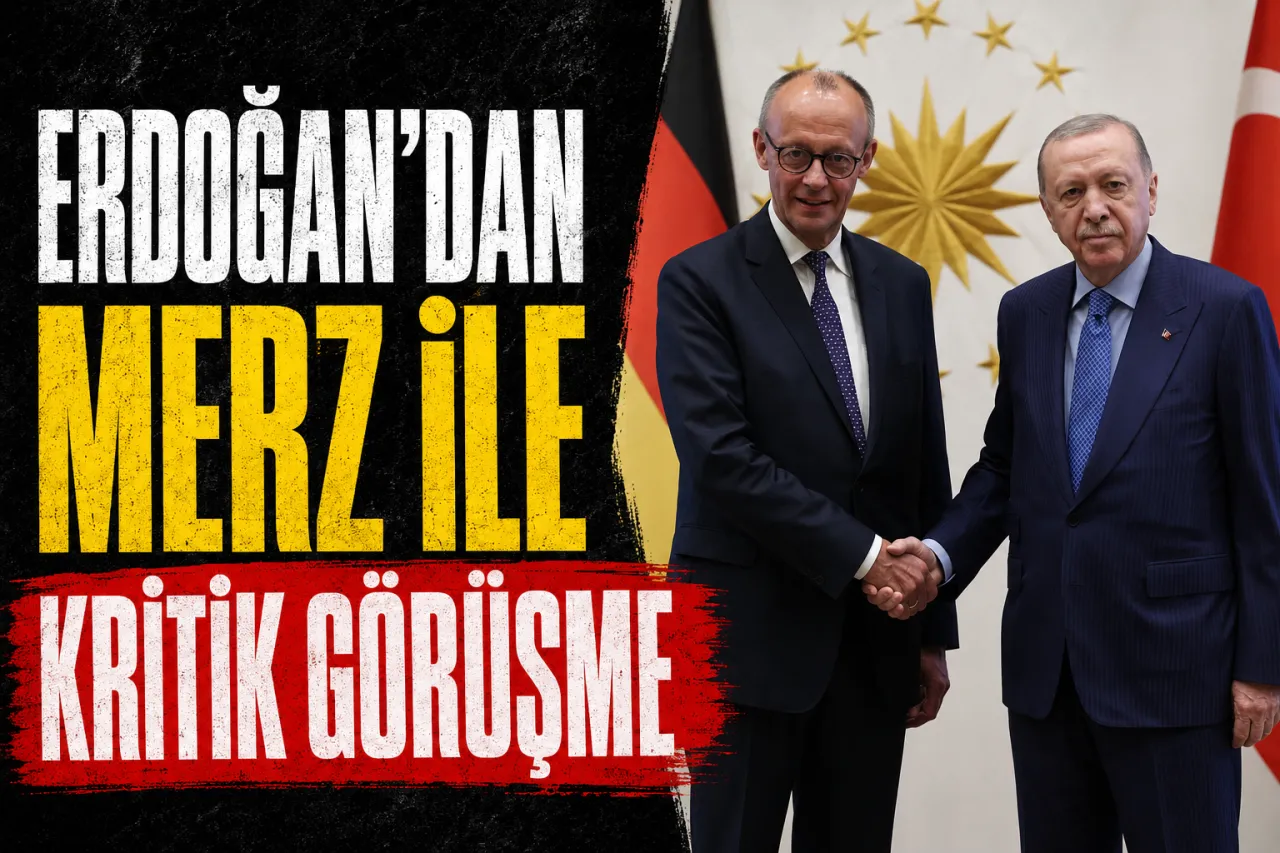 Cumhurbaşkanı Erdoğan, Almanya Şansölyesi Merz İle Görüştü