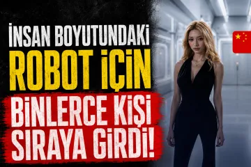 İnsan Boyutundaki Robot İçin Binlerce Kişi Sıraya Girdi!