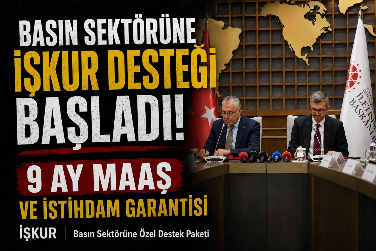 Basın Sektörüne İŞKUR Desteği Başladı: Gazetecilere Büyük Fırsat!