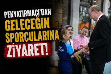 Başkan Pekyatırmacı, Selçuklu Sporcu Seçme Merkezi’nde Öğrencilerle Buluştu