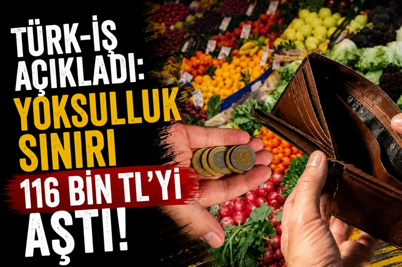 Geçim Maliyeti Artıyor! Açlık Sınırı 35 Bin TL'yi, Yoksulluk Sınırı 116 Bin TL'yi Aştı