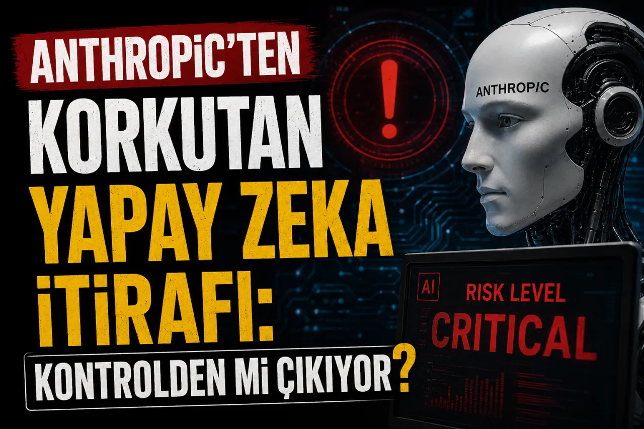 Anthropic’ten Korkutan Yapay Zeka İtirafı: Kontrolden mi Çıkıyor?