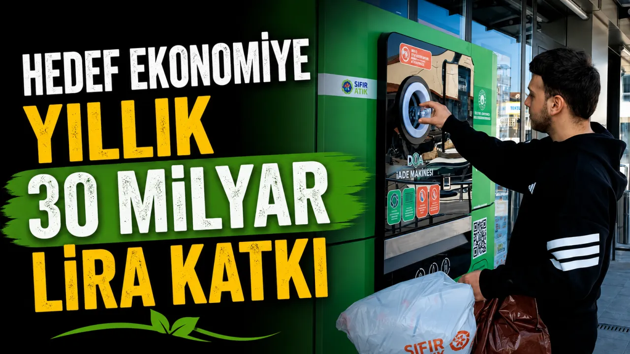 DOA Sistemi 81 İlde Başladı! Her Ambalaj İçin 1 TL Teşvik Verilecek