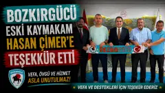 Bozkırgücü’nden Hasan Çimer’e Duygu Dolu Veda: “Kadifeye Sarılmış Çelik”